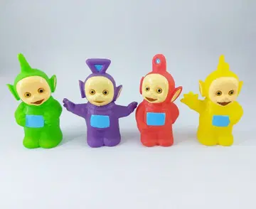 오늘 세일 초레어 레어 당시 물품 텔레토비즈 소프트 비닐 피규어 빈티지