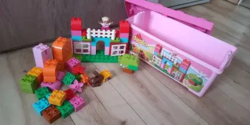 LEGO duplo 레고 듀플로 핑크 박스 블록 세트