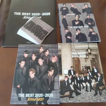 SnowMan THE BEST 2020-2025 3가지 형태 특전 포함