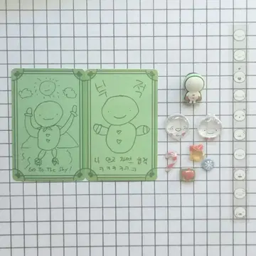 [ 익명 배송 ] 푸네크도 운학 운아기 부품 데코 스티커 세트