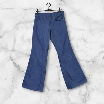 [70s 빈티지] Sears PERMA PREST 플레어 데님 아메카지