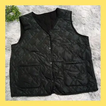 2XL 퀼팅 V넥 베스트
