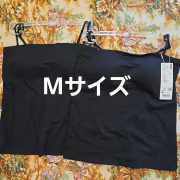 UNIQLO AIRism 튜브탑 블랙 M