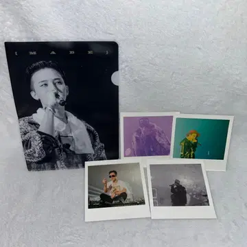 BIGBANG G-DRAGON 폴라로이드&클리어파이어