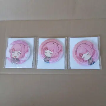 두근두근 문예부 나츠키 캔뱃지 복권 메이트