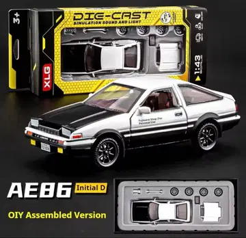 AE86 이니셜 D 1/43 스케일 모델