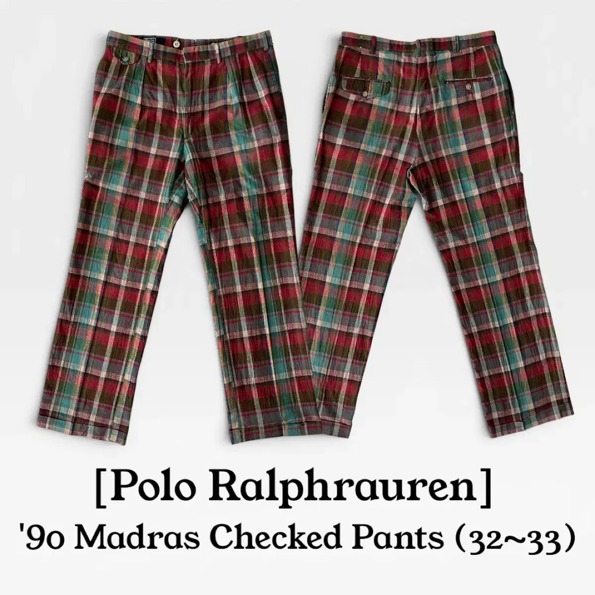90s-00s Polo Ralph Lauren Andrew Pants 34in | Bunjang Global