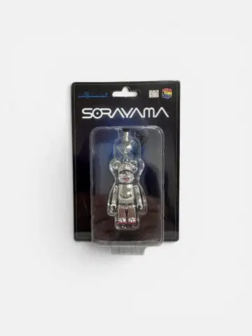 SORAYAMA 베어브릭 실버 BE@RBRICK 참 소라야마 하지메