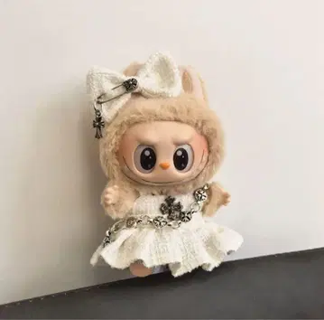 17cm 라부부 labubu 인형 옷 옷 갈아입기 3종 세트