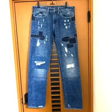 A|X ARMANI EXCHANGE 데미지 데님 팬츠 청바지 30