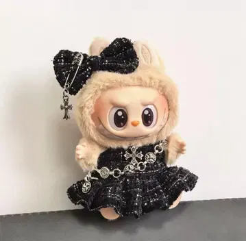17cm 라부부 labubu 인형 옷 옷 갈아입기 3종 세트