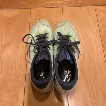 Mizuno Racing 러닝화 그린/네이비 25.5cm