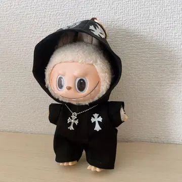 17cm 라부부 labubu 봉제인형 의류 옷 갈아입기 2세트