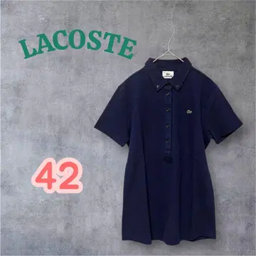 LACOSTE 라코스테 피케 셔츠 42 버튼 다운 일본제 면 100