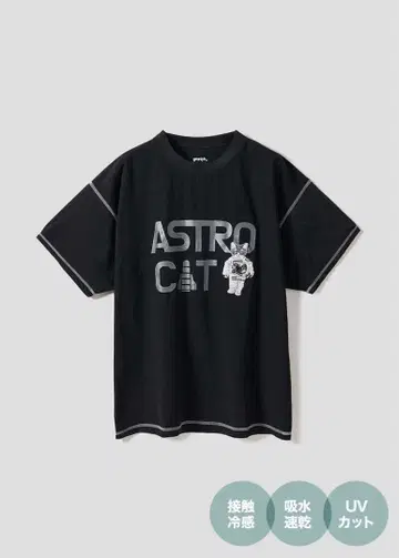 graniph 그라니프 Astro cat 아스트로캣 T셔츠 L