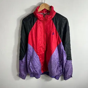 PUMA 90s 나일론 자켓 멀티 컬러 자수 로고 Y2K 테크