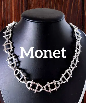 Monet 빅 사이즈 빈티지 목걸이 F105