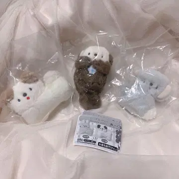 니코야마 포케 봉제 인형 클립 강아지, 랏코, 코알라