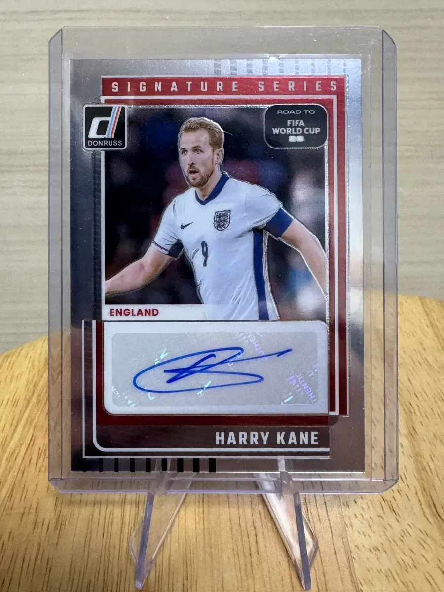 DONRUSS 해리 케인 친필 사인 카드