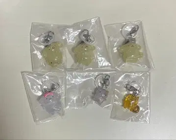 가챠가챠 메지루시 액세서리 폼폼푸딩 6개 세트 준컴프