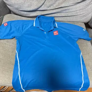 UNIQLO 파랑 피케 셔츠