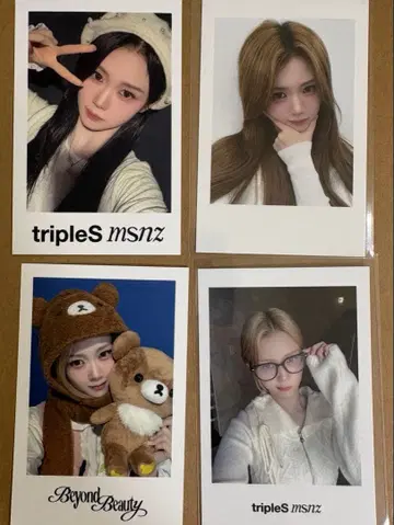 tripleS 유빈 Yubin 폴라로이드 4장 세트