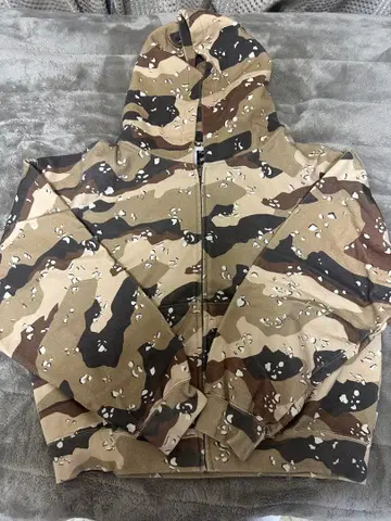 BELVET 카모 패턴 후드티 L 사이즈