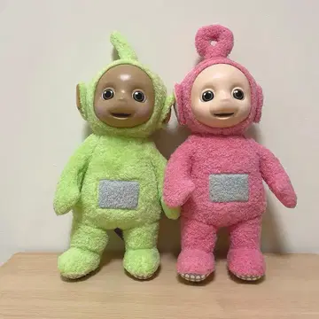 텔레토비즈 파스텔 컬러 BIG 봉제 인형 딥시, 포 2개