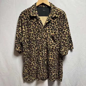 WILD LIFE TAILOR 파일 레오파드 셔츠 레오파드 무늬 M