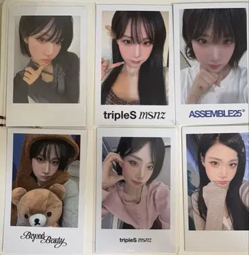 tripleS 나경 Nakyoung 폴라로이드 6장 세트
