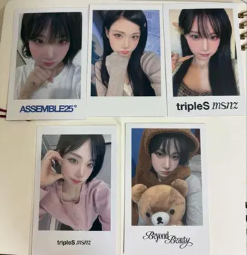 tripleS 나기용 Nakyoung 폴라로이드 5장 세트