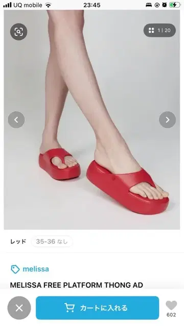 멜리사 프리 플랫폼 통 AD