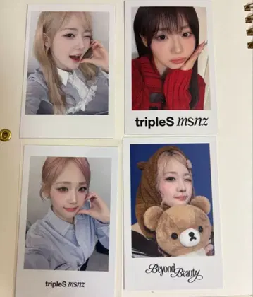 tripleS 서연 SeoYeon 폴라로이드 4장 세트