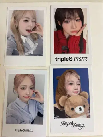 tripleS 소연 SeoYeon 폴라로이드 4장 세트