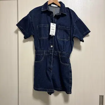 ZARA 데님 올인원 M 사이즈