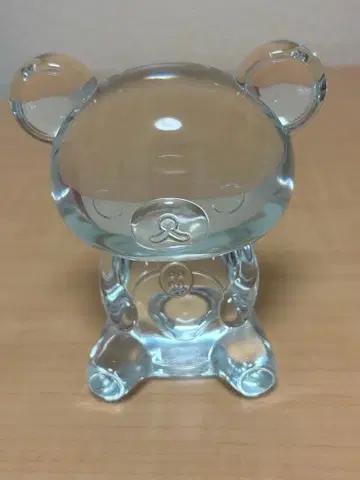 코리락쿠마 수량 한정 크리스탈 피규어