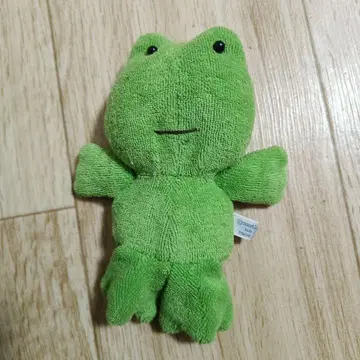 마더구스 숲 개구리 케로짱 봉제 인형 약 15cm 레트로