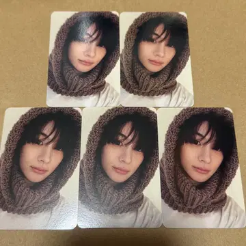 앤톤 봉입 트레이딩 카드 5장 A RIIZING RIIZE