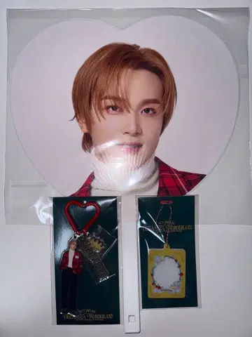 NCT DREAM 드림 팬미팅 부채 아크릴 키링 ID 사진 해찬