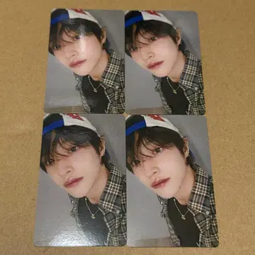 원빈 럭키 드로우 포토카드 4장 HMV RIIZING RIIZE