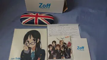 [미사용 새상품] 케이온&Zoff 콜라보 안경 (아키야마 미오)