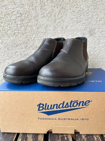Blundstone ORIGINALS 다크 브라운 Low cut