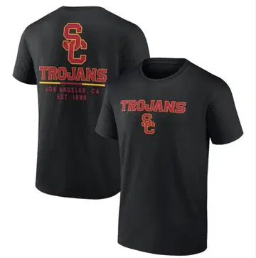 Fanatics 남캘리포니아대학 USC TROJANS 티셔츠 블랙