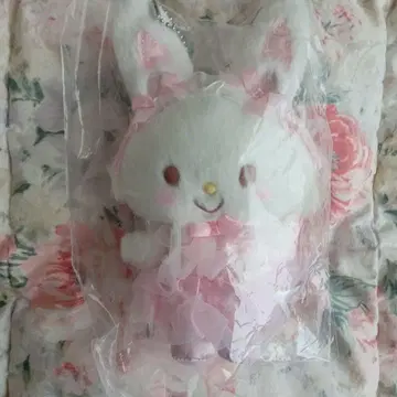 산리오 화이트 고양이 발레리나 위시미멜 마스코트 홀더