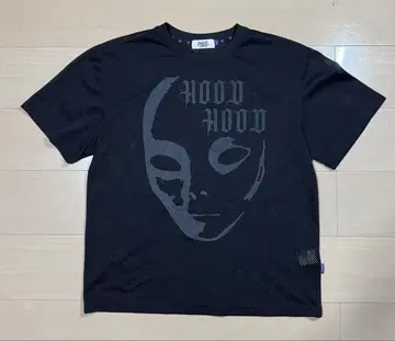 [ HOODHOOD ] 메쉬 반팔 셔츠 블랙