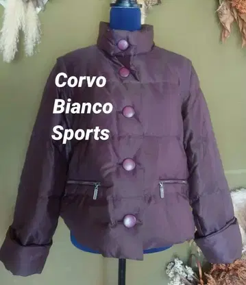 Corvo Bianco Sports 2way 다운 자켓 브라운 40