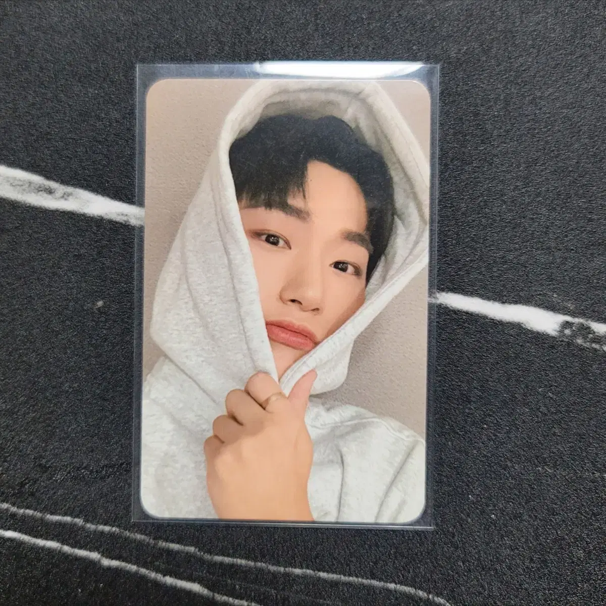 Ateez Choi San Signed Polaroid | Bunjang Global