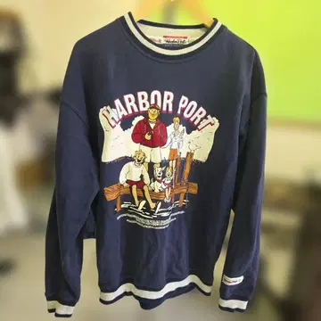 HARBOR PORT 맨투맨 90s 00s 캡틴 산타