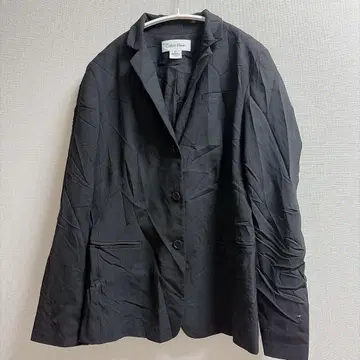 캘빈클라인 테일러드 자켓 테일러드 긴팔 무지 M 블랙 양모