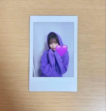 CUTIE STREET 마나베 나기사 프린트 폴라로이드